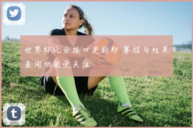 世界杯比分接口更新即 赛程与结果查询功能受关注