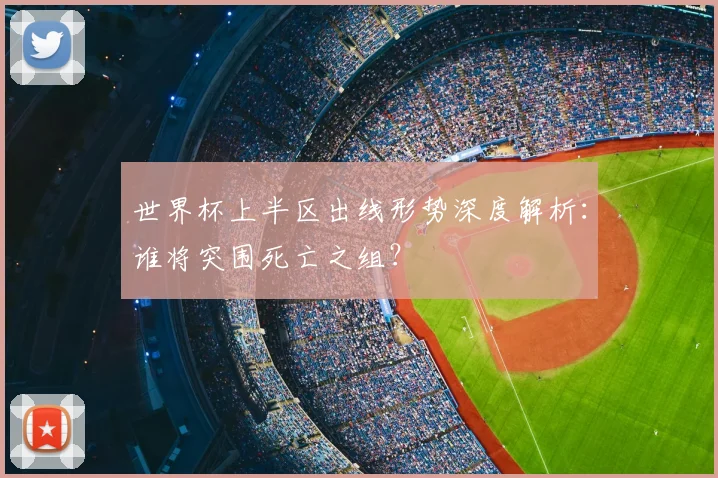 世界杯上半区出线形势深度解析：谁将突围死亡之组？