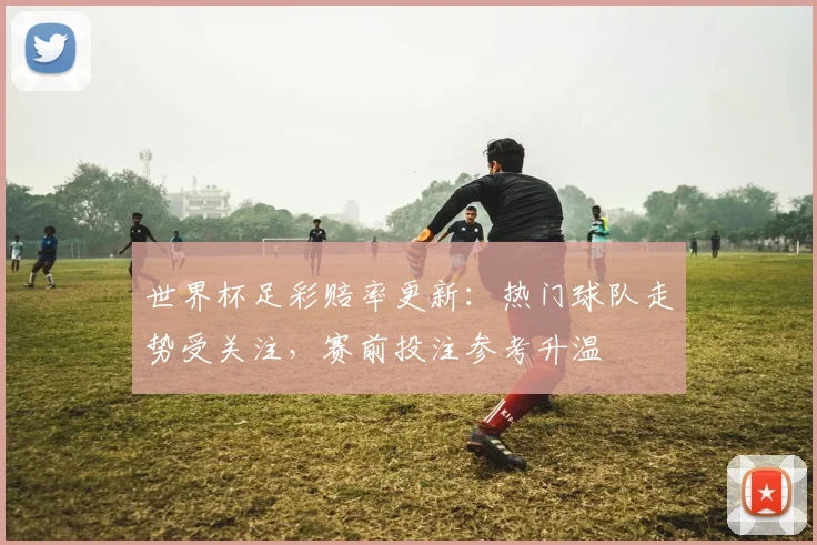 世界杯足彩赔率更新:热门球队走势受关注,赛前投注参考升温